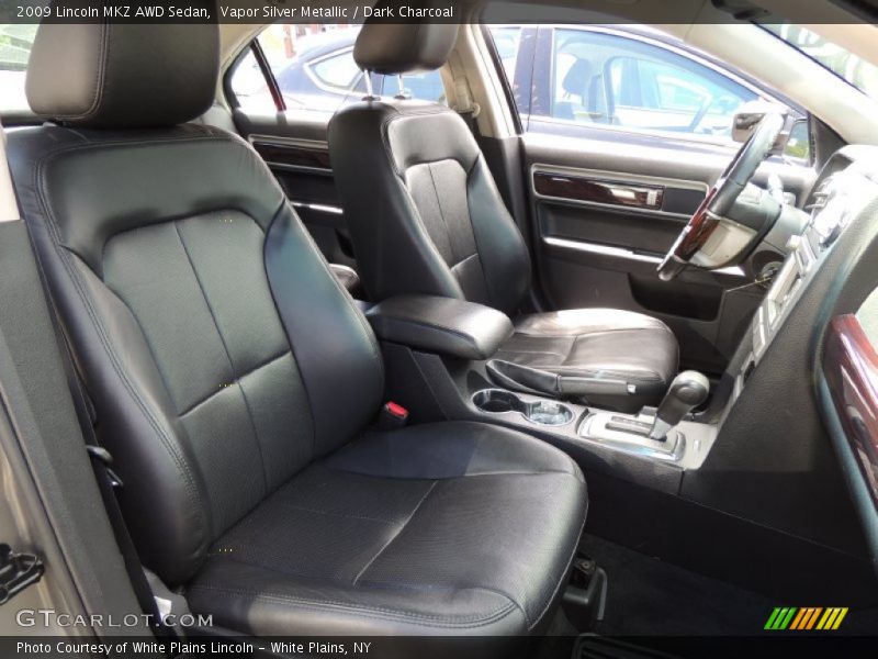 Vapor Silver Metallic / Dark Charcoal 2009 Lincoln MKZ AWD Sedan