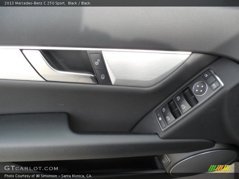 Black / Black 2013 Mercedes-Benz C 250 Sport