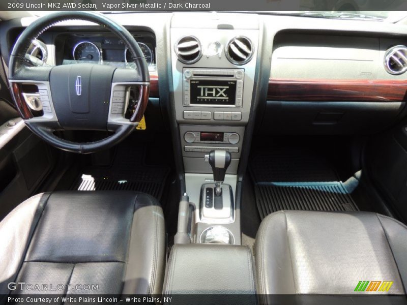 Vapor Silver Metallic / Dark Charcoal 2009 Lincoln MKZ AWD Sedan