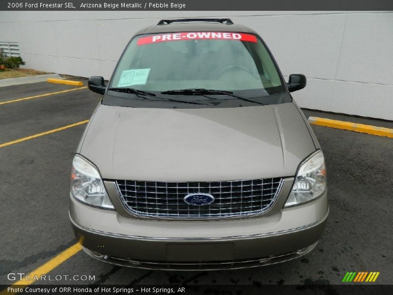 Arizona Beige Metallic / Pebble Beige 2006 Ford Freestar SEL