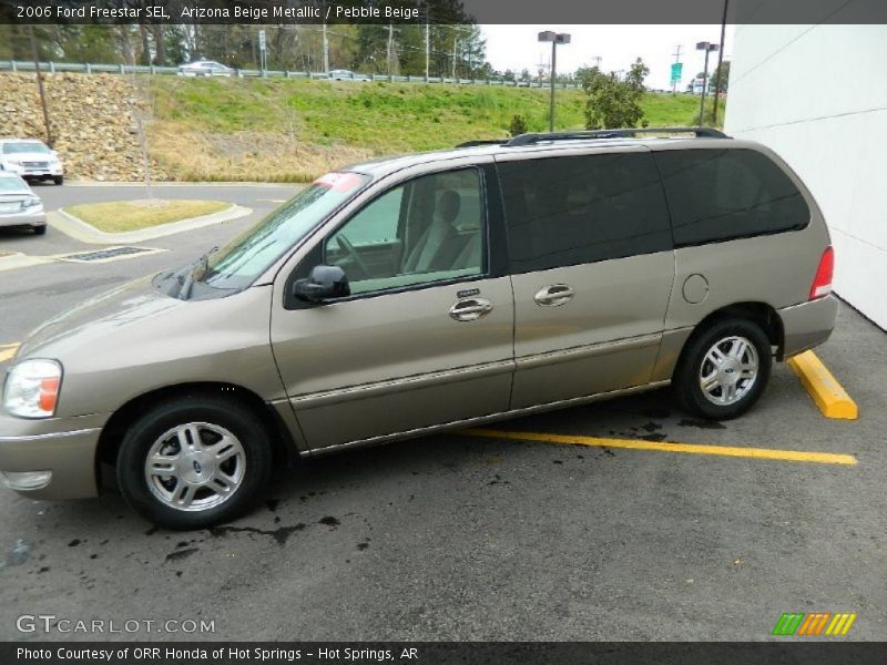 Arizona Beige Metallic / Pebble Beige 2006 Ford Freestar SEL