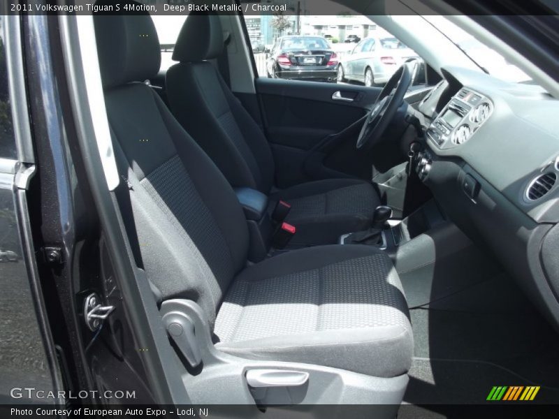 Deep Black Metallic / Charcoal 2011 Volkswagen Tiguan S 4Motion