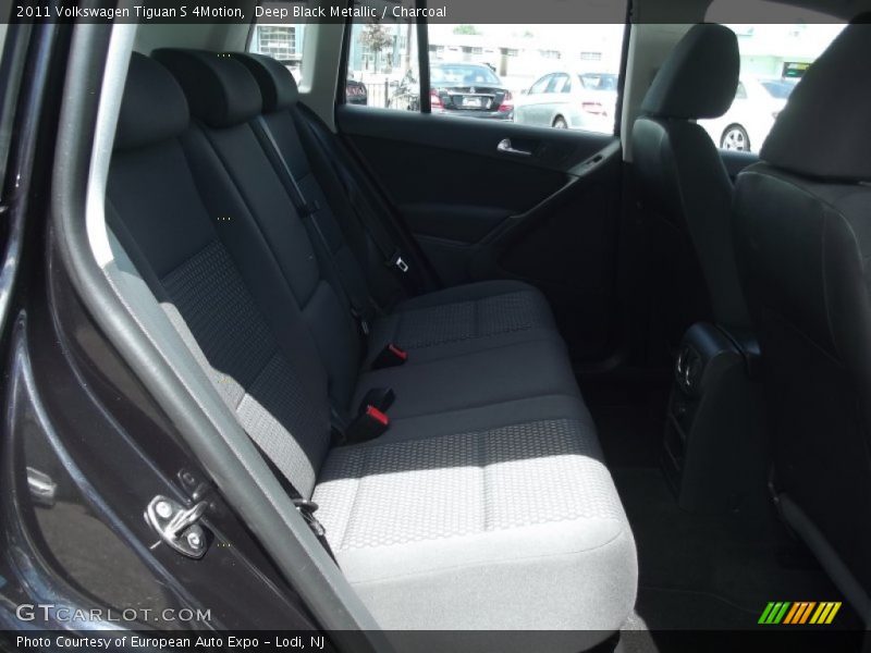 Deep Black Metallic / Charcoal 2011 Volkswagen Tiguan S 4Motion