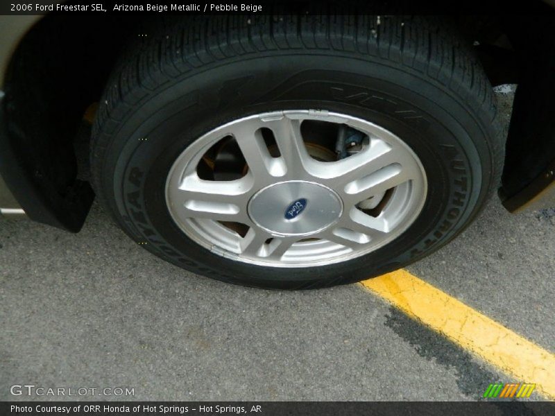 Arizona Beige Metallic / Pebble Beige 2006 Ford Freestar SEL