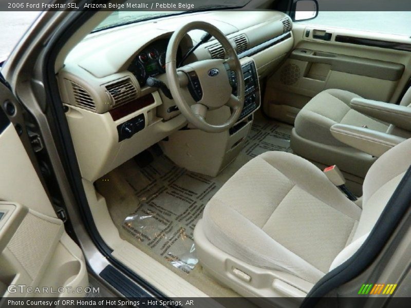 Arizona Beige Metallic / Pebble Beige 2006 Ford Freestar SEL