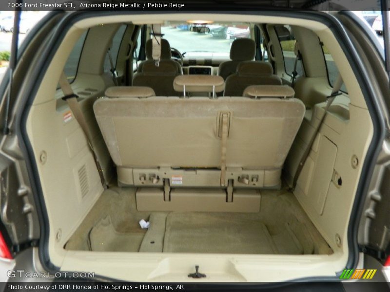 Arizona Beige Metallic / Pebble Beige 2006 Ford Freestar SEL