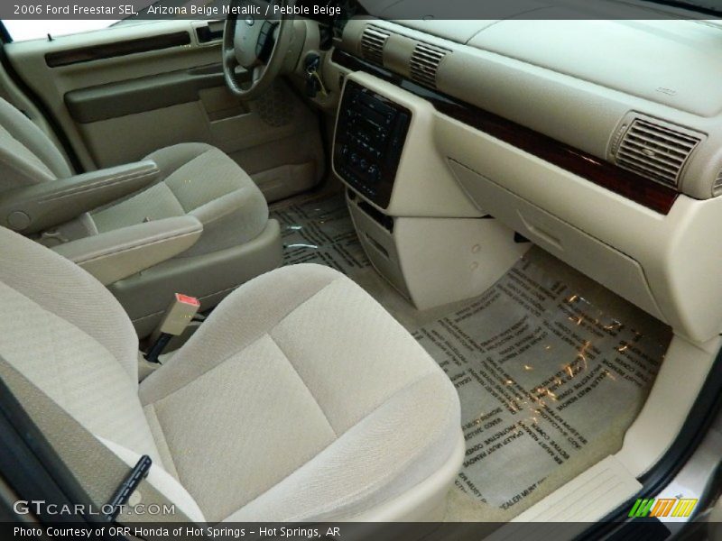 Arizona Beige Metallic / Pebble Beige 2006 Ford Freestar SEL