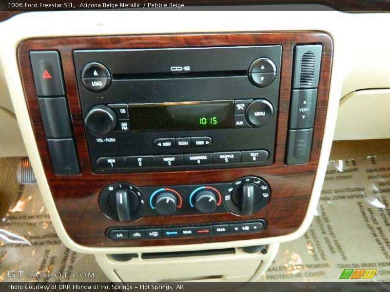 Arizona Beige Metallic / Pebble Beige 2006 Ford Freestar SEL