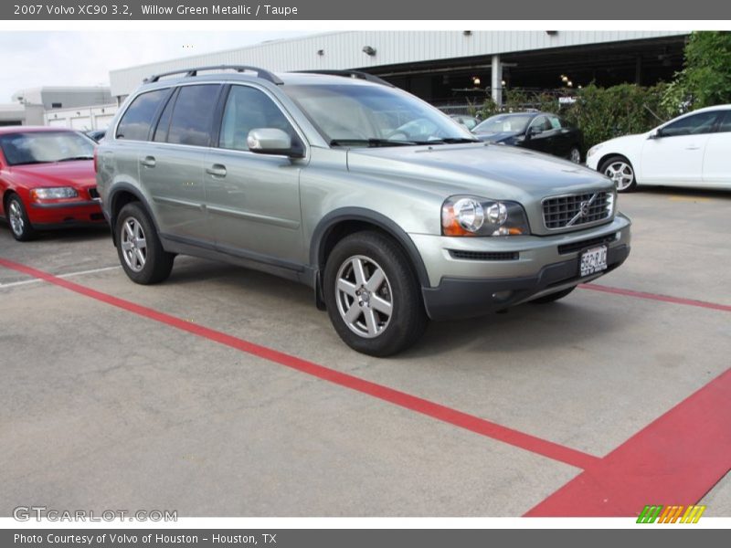 Willow Green Metallic / Taupe 2007 Volvo XC90 3.2