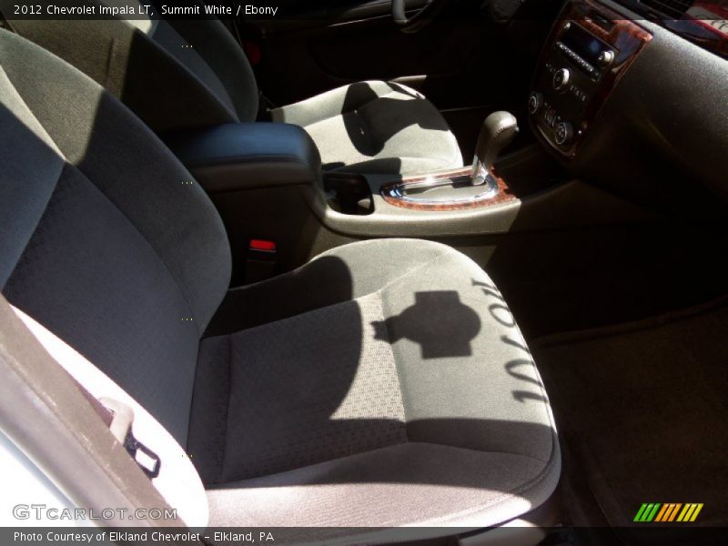 Summit White / Ebony 2012 Chevrolet Impala LT