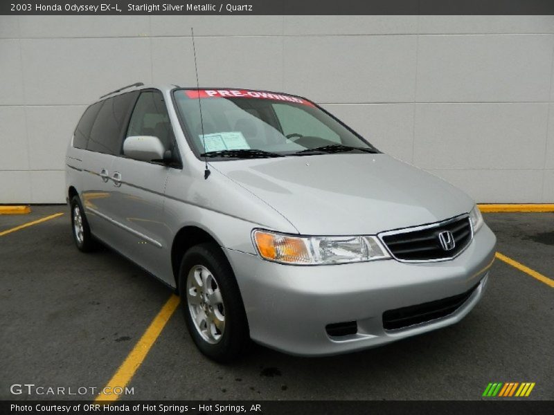 Starlight Silver Metallic / Quartz 2003 Honda Odyssey EX-L