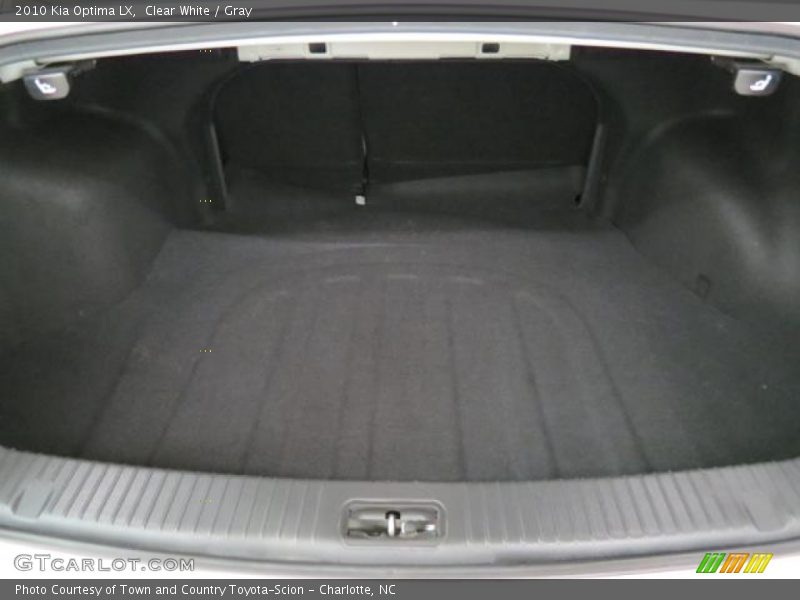 Clear White / Gray 2010 Kia Optima LX