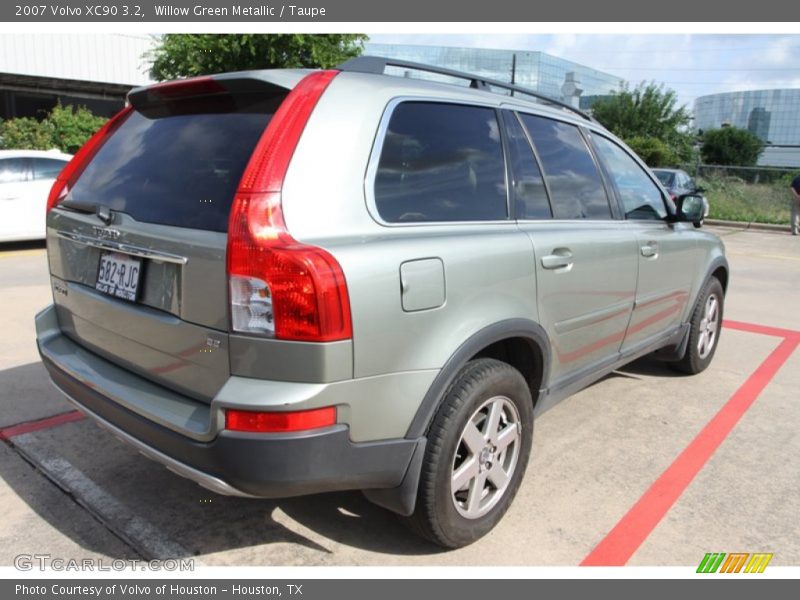 Willow Green Metallic / Taupe 2007 Volvo XC90 3.2