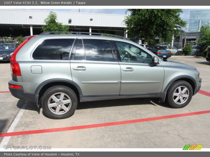 Willow Green Metallic / Taupe 2007 Volvo XC90 3.2