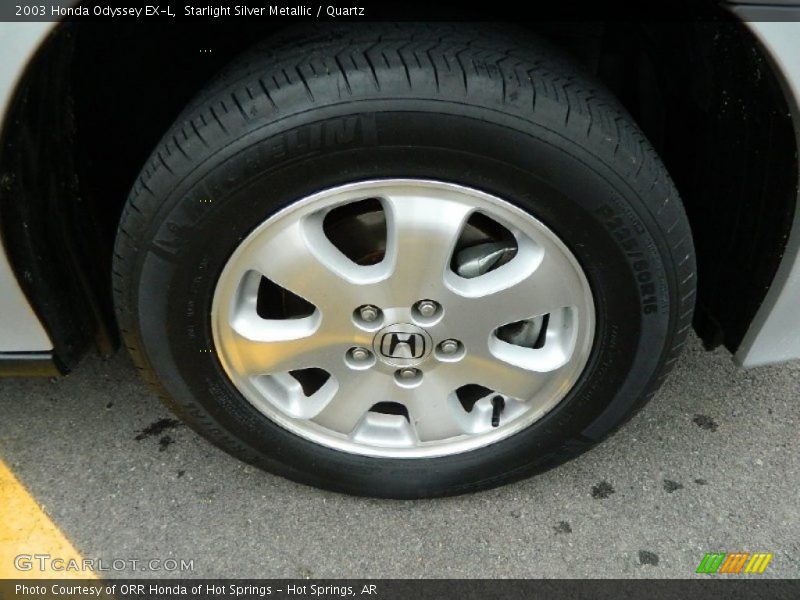 Starlight Silver Metallic / Quartz 2003 Honda Odyssey EX-L