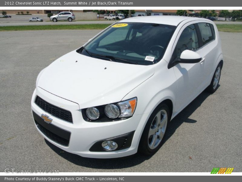 Front 3/4 View of 2012 Sonic LTZ Hatch