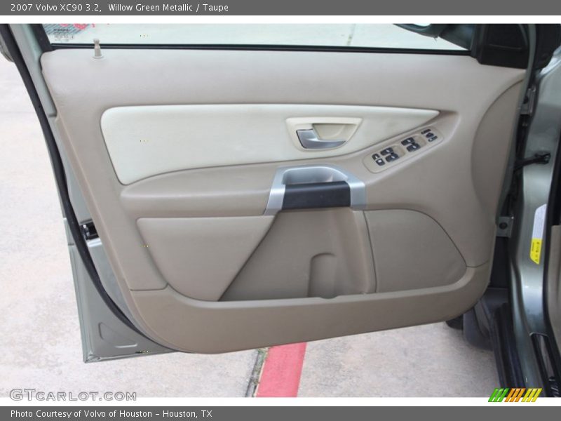 Willow Green Metallic / Taupe 2007 Volvo XC90 3.2