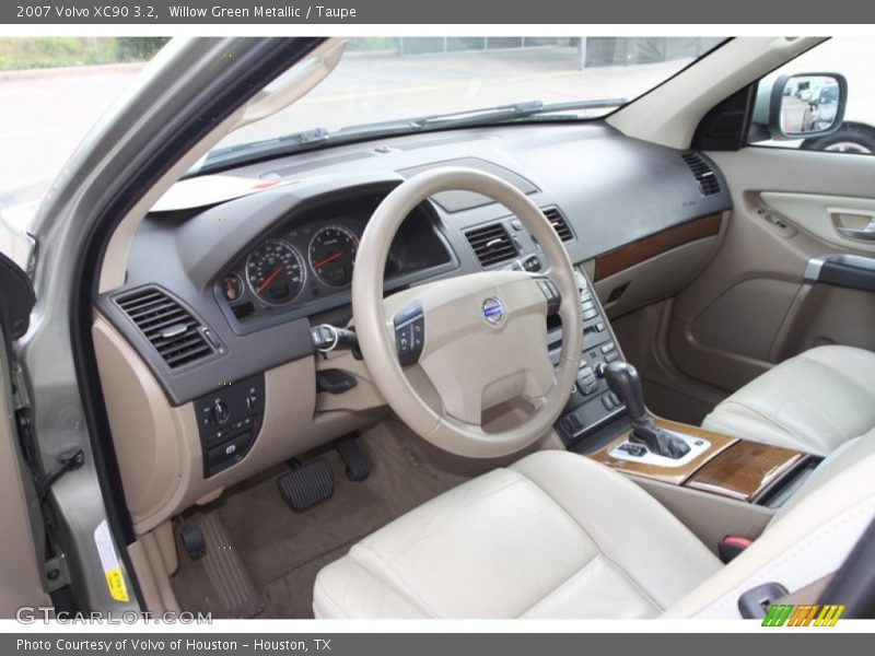 Willow Green Metallic / Taupe 2007 Volvo XC90 3.2