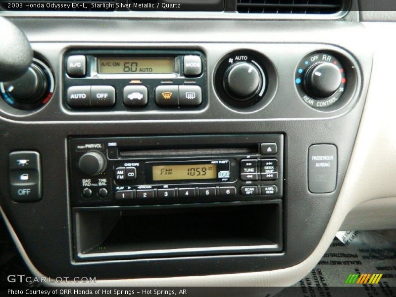 Starlight Silver Metallic / Quartz 2003 Honda Odyssey EX-L