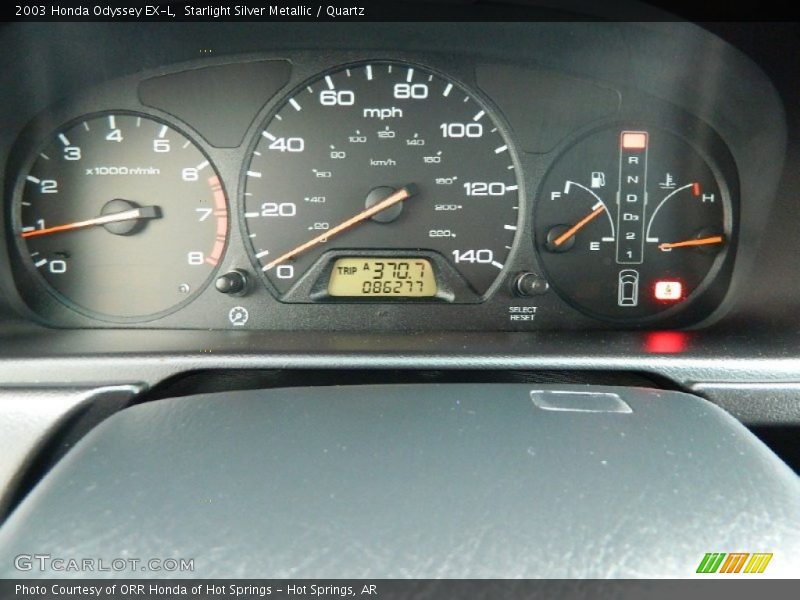 Starlight Silver Metallic / Quartz 2003 Honda Odyssey EX-L
