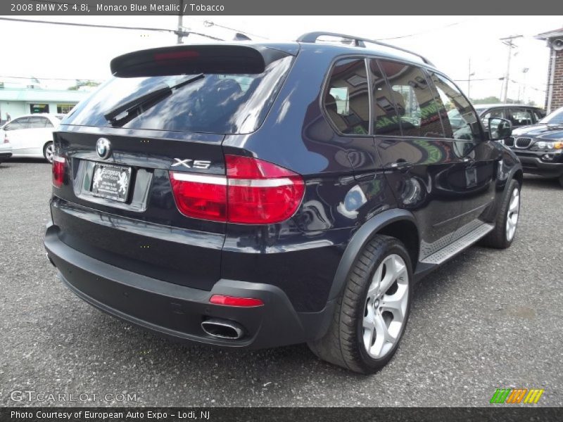 Monaco Blue Metallic / Tobacco 2008 BMW X5 4.8i