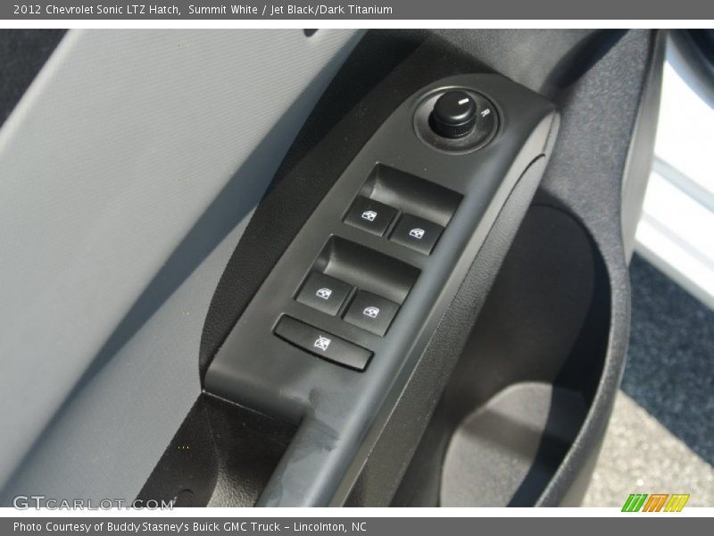 Summit White / Jet Black/Dark Titanium 2012 Chevrolet Sonic LTZ Hatch