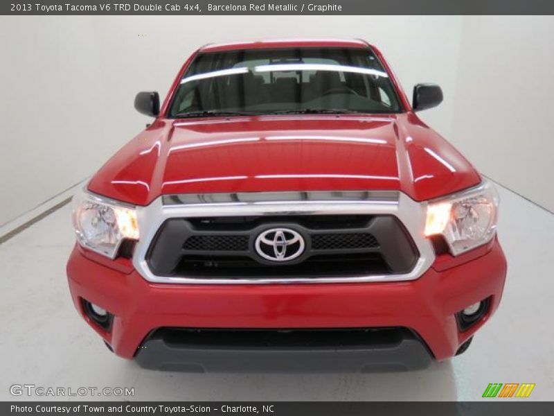 Barcelona Red Metallic / Graphite 2013 Toyota Tacoma V6 TRD Double Cab 4x4