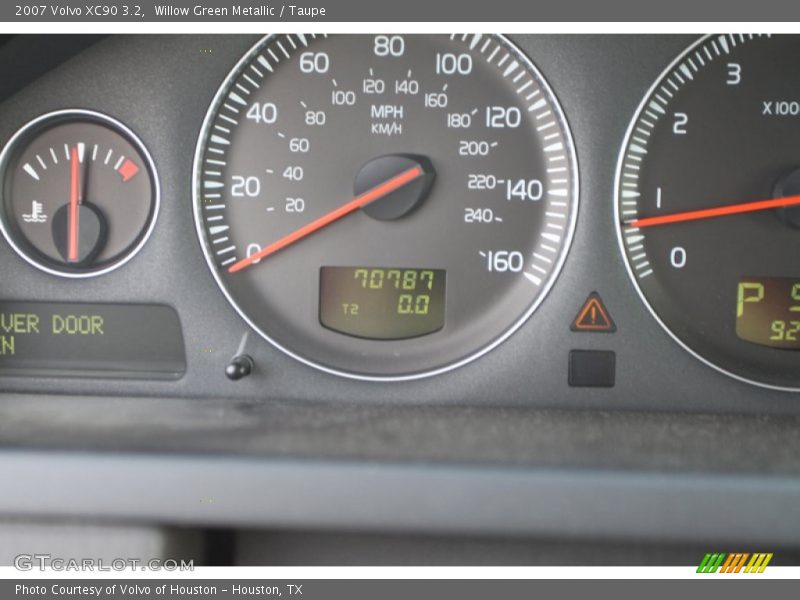 Willow Green Metallic / Taupe 2007 Volvo XC90 3.2