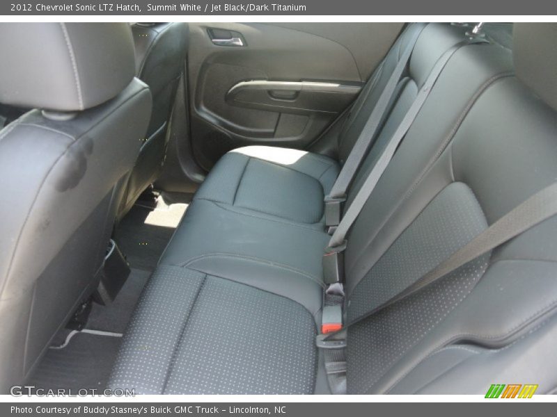 Summit White / Jet Black/Dark Titanium 2012 Chevrolet Sonic LTZ Hatch