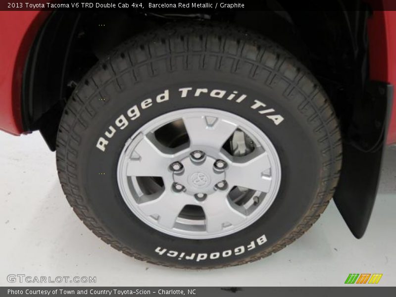 Barcelona Red Metallic / Graphite 2013 Toyota Tacoma V6 TRD Double Cab 4x4