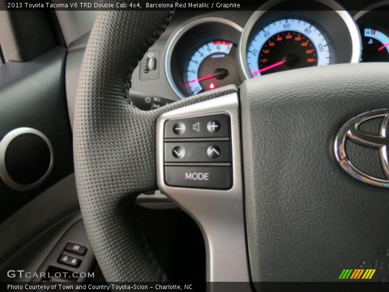 Barcelona Red Metallic / Graphite 2013 Toyota Tacoma V6 TRD Double Cab 4x4
