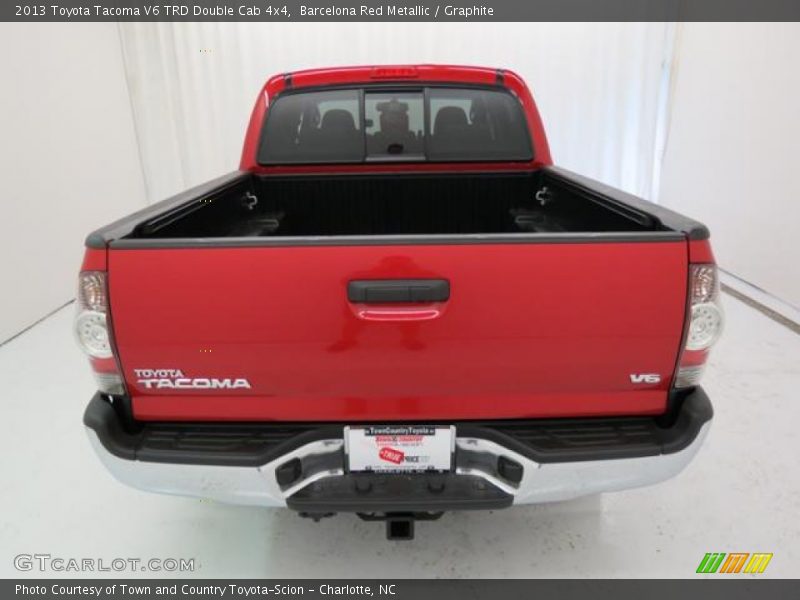Barcelona Red Metallic / Graphite 2013 Toyota Tacoma V6 TRD Double Cab 4x4