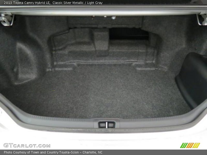 Classic Silver Metallic / Light Gray 2013 Toyota Camry Hybrid LE