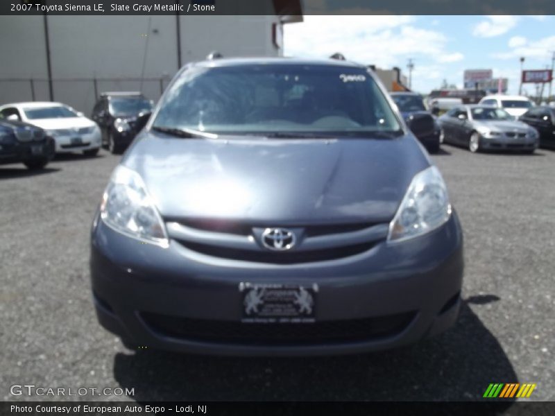 Slate Gray Metallic / Stone 2007 Toyota Sienna LE