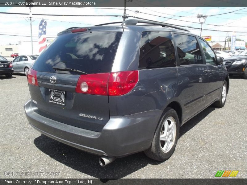 Slate Gray Metallic / Stone 2007 Toyota Sienna LE