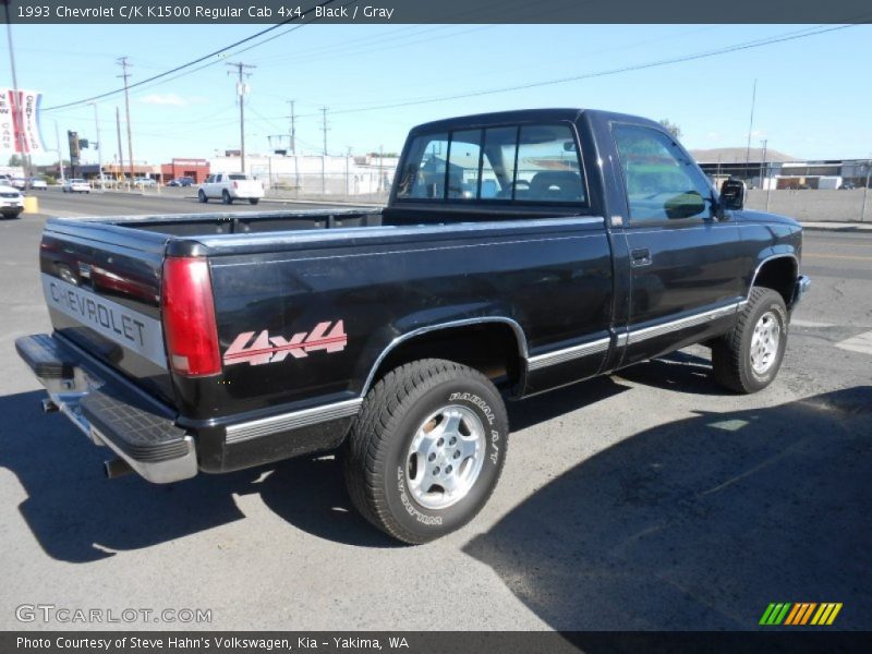  1993 C/K K1500 Regular Cab 4x4 Black