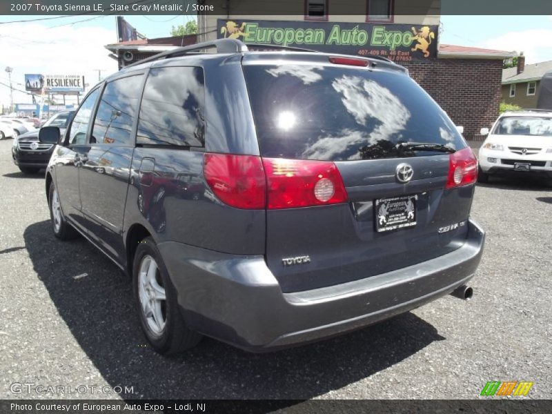 Slate Gray Metallic / Stone 2007 Toyota Sienna LE