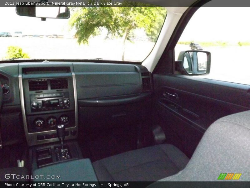 Mineral Gray Metallic / Dark Slate Gray 2012 Jeep Liberty Sport