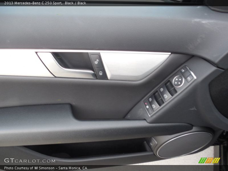 Black / Black 2013 Mercedes-Benz C 250 Sport