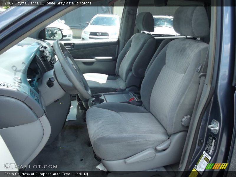 Slate Gray Metallic / Stone 2007 Toyota Sienna LE