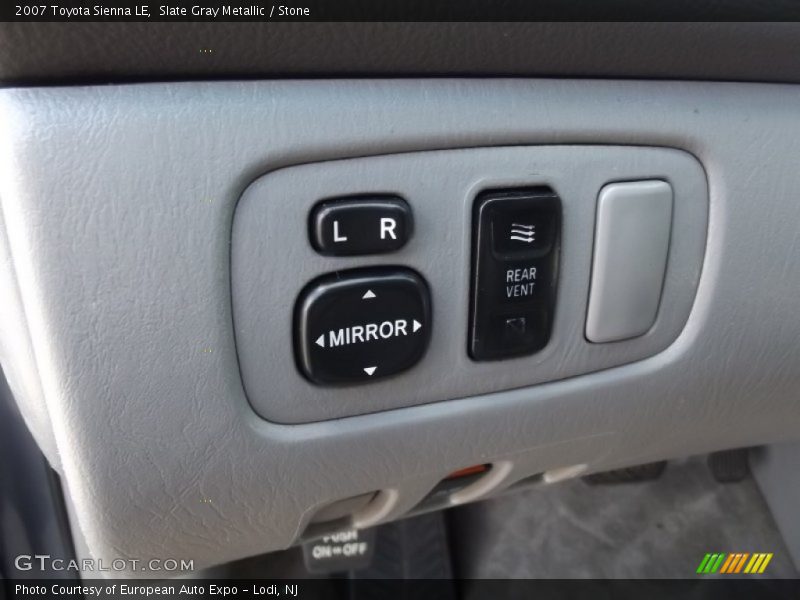 Slate Gray Metallic / Stone 2007 Toyota Sienna LE