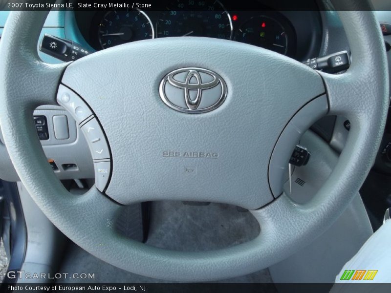 Slate Gray Metallic / Stone 2007 Toyota Sienna LE
