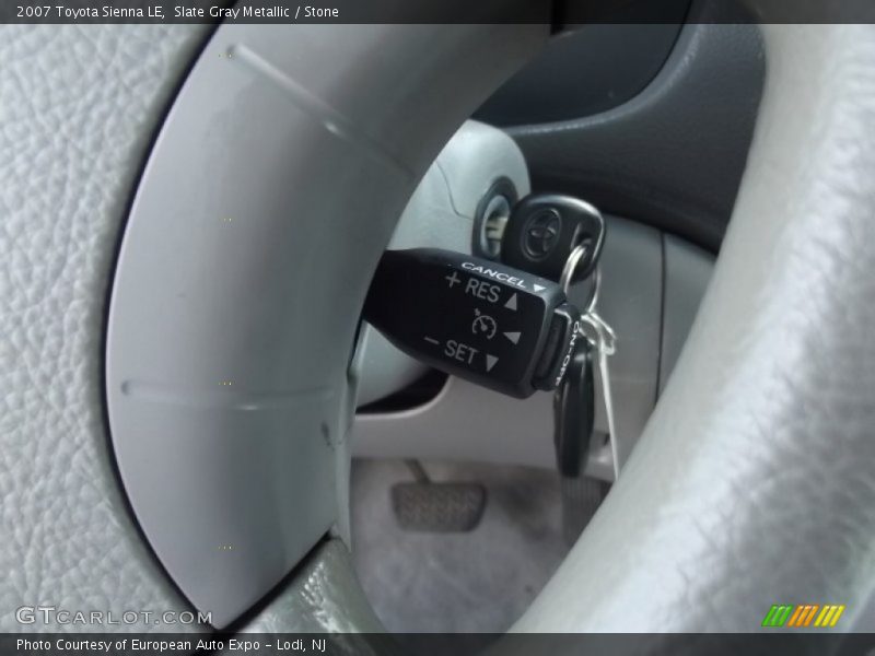 Slate Gray Metallic / Stone 2007 Toyota Sienna LE