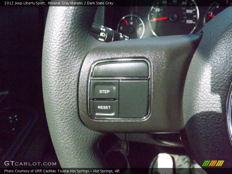 Mineral Gray Metallic / Dark Slate Gray 2012 Jeep Liberty Sport