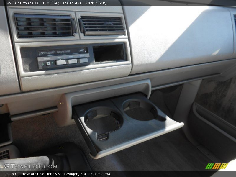 Black / Gray 1993 Chevrolet C/K K1500 Regular Cab 4x4