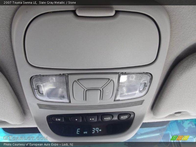 Slate Gray Metallic / Stone 2007 Toyota Sienna LE