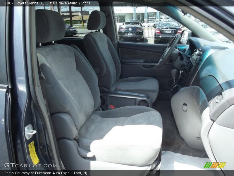 Slate Gray Metallic / Stone 2007 Toyota Sienna LE