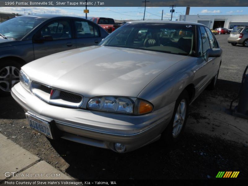 Silver Taupe Metallic / Tan 1996 Pontiac Bonneville SE