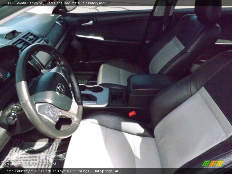 Barcelona Red Metallic / Black/Ash 2012 Toyota Camry SE