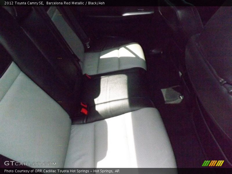 Barcelona Red Metallic / Black/Ash 2012 Toyota Camry SE